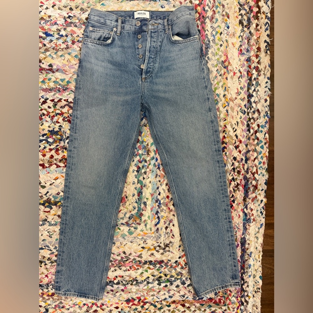 Agolde 90s pinch waist high rise straight leg jeans